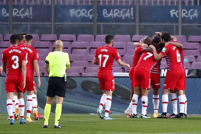 FC Barcelona vs Granada CF - La Liga Santander