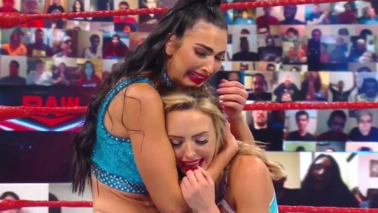 The IIconics on their last night together on RAW