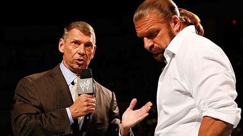 Vince McMahon is Triple H's father-in-law (Credit: WWE)