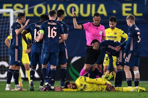 Villareal CF v Arsenal - UEFA Europa League Semi Final Leg One