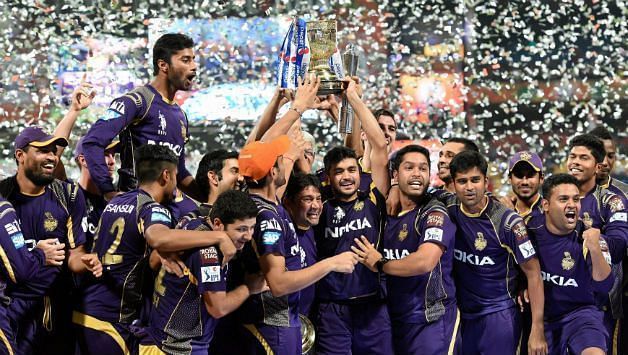 KKR won the IPL trophy in 2012 and 2014