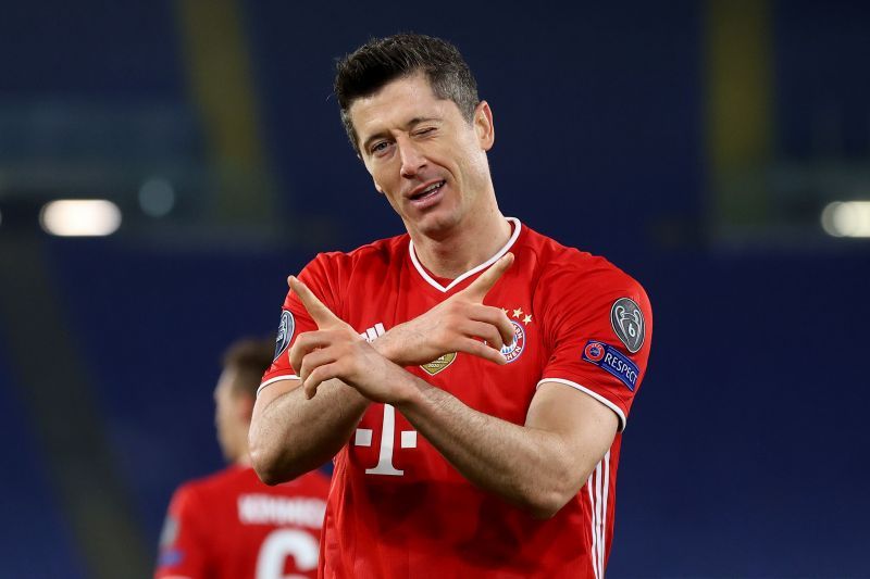 Robert Lewandowski of Bayern Munich