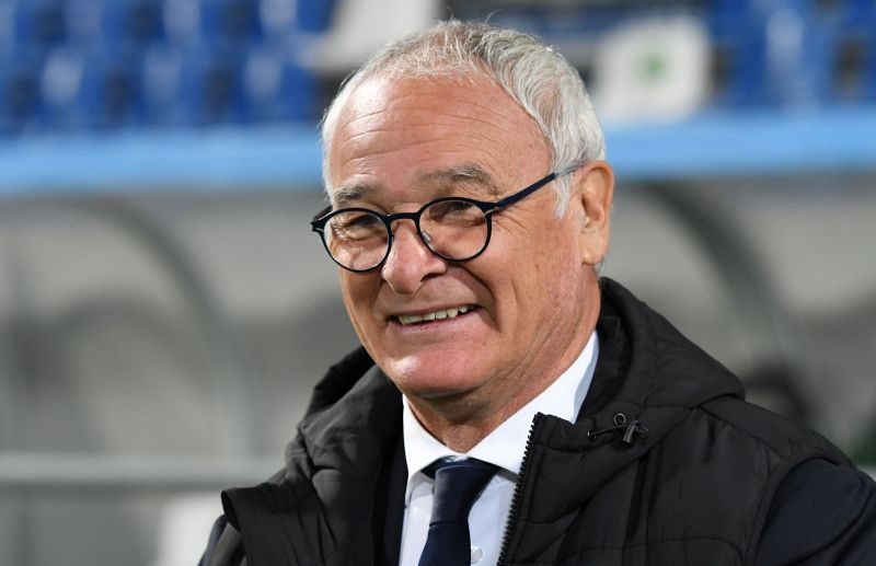 Claudio Ranieri has an almost fully-fit squad for the game against Roma