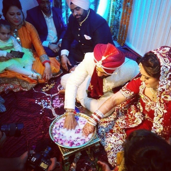 Mandeep Singh and Jagdeep Jaswal&#039;s Wedding Rituals Pics