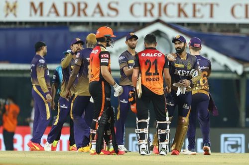 The Sunrisers Hyderabad came up short in their last encounter against KKR [P/C: iplt20.com]