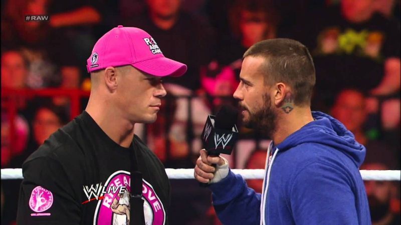 John Cena and CM Punk shared a memorable rivalry (Credit: WWE)