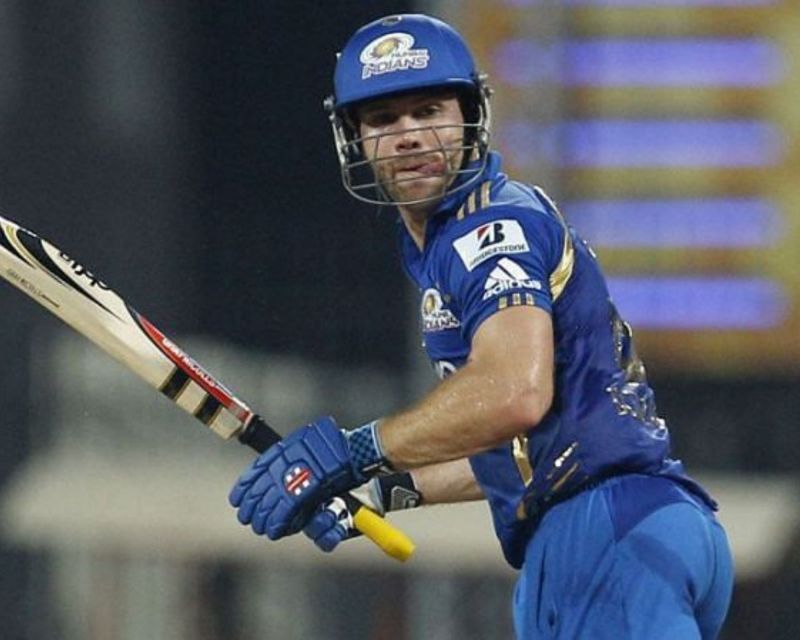 Blizzard opened the batting for Mumbai Indians alongside Sachin Tendulkar