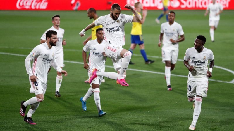 Real Madrid thrashed Cadiz 3-0 in La Liga