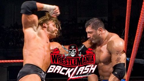 Batista defended the WWE World Heavyweight Championship against Triple H in a WrestleMania 21 rematch at Backlash 2005