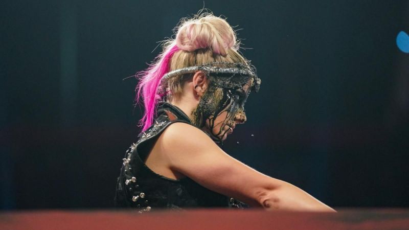 Alexa Bliss at WrestleMania 37.