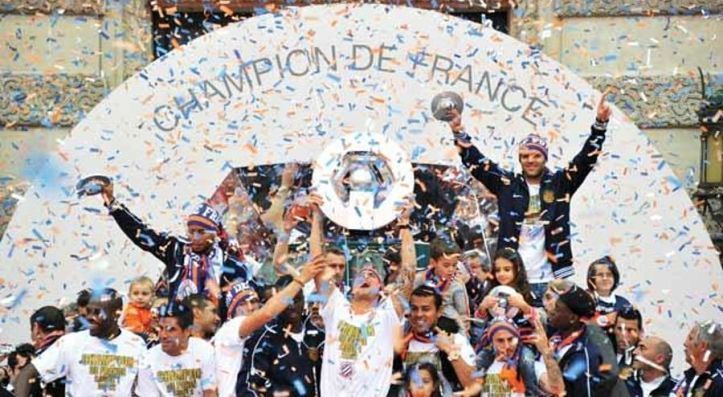 Montpellier won the 2011-12 Ligue 1 title.