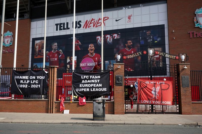 Fans in the UK were the most vocal. (Photo by Christopher Furlong/Getty Images)