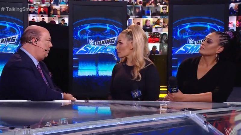 Paul Heyman gave words of advice to both Natalya and Tamina