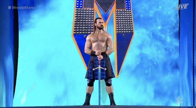 Drew McIntyre at WrestleMania