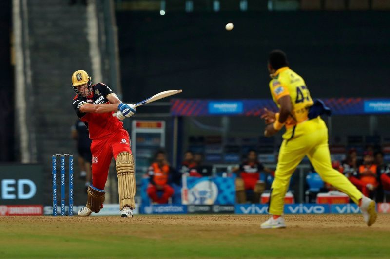 Kyle Jamieson in action during RCB's IPL 2021 match against CSK (Image Courtesy: IPLT20.com)