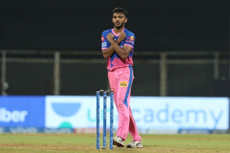 Chetan Sakariya. Pic: IPLT20.COM