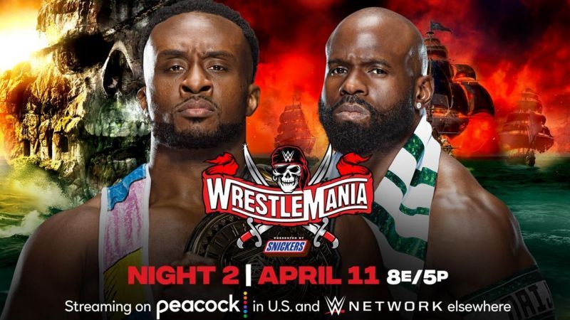 Big E will defend the Intercontinental Championship against Apollo Crews once again at WrestleMania 37