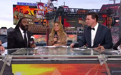 Booker T, Kayla Braxton and JBL.