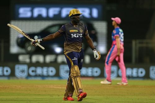 Andre Russell couldn't get going when the team needed it against RR.