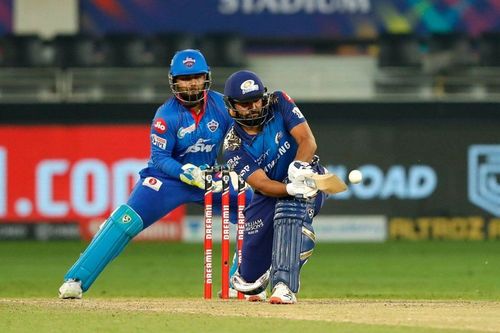 Can the 'Hit-man' lead MI to victory over DC? (Image Courtesy: IPLT20.com)