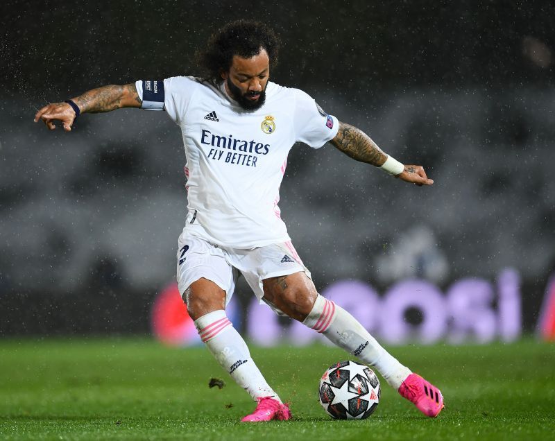 Marcelo in action for Real Madrid