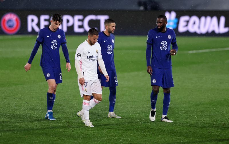 Hazard had a poor game against his former club Chelsea. (Photo by Angel Martinez/Getty Images)