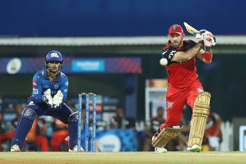 Glenn Maxwell laid into Rahul Chahar in the IPL 2021 season opener