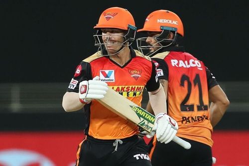 David Warner and Manish Pandey (Photo: BCCI)