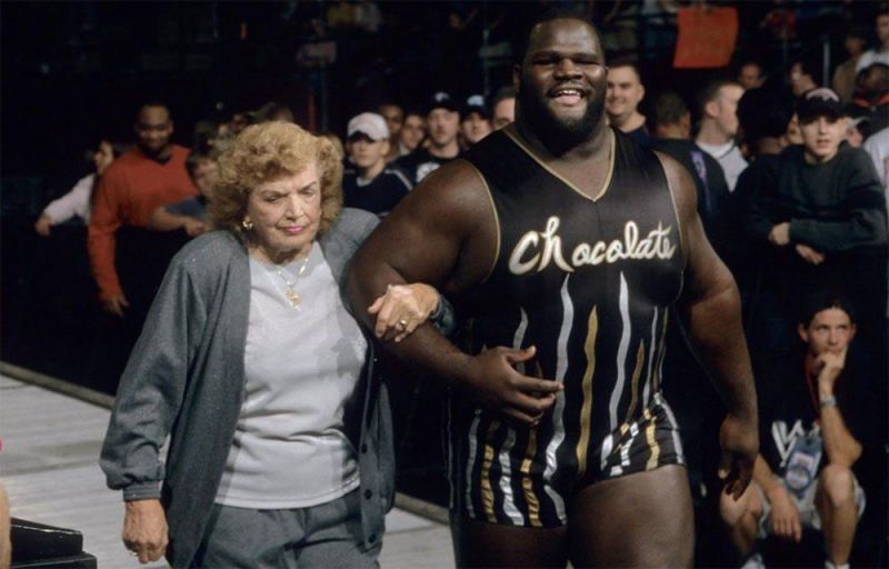 Mark Henry with Mae Young