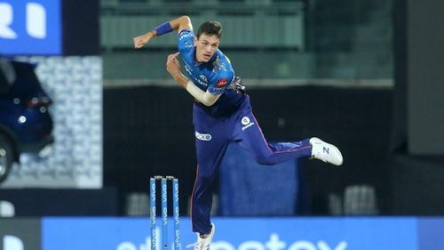 Marco Jansen of the Mumbai Indians