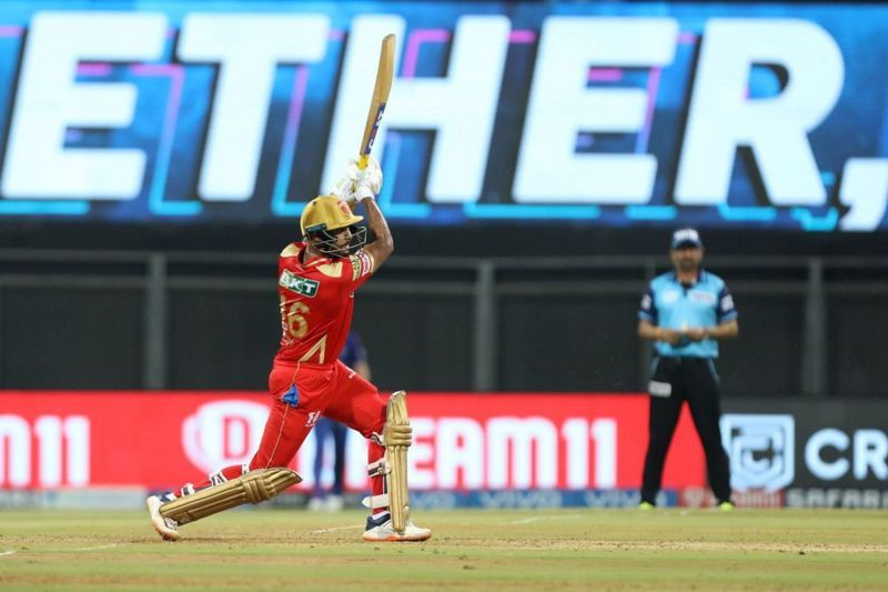 Mayank Agarwal has been the aggressor at the top of the order for Punjab Kings [P/C: iplt20.com]