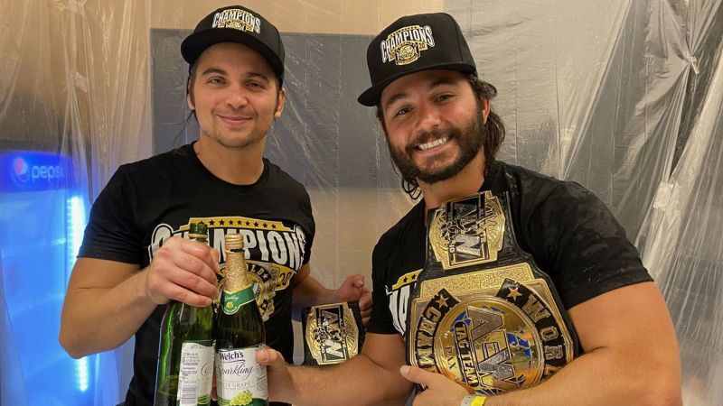 Nick &amp; Matt Jackson are the current AEW World Tag Team Champions