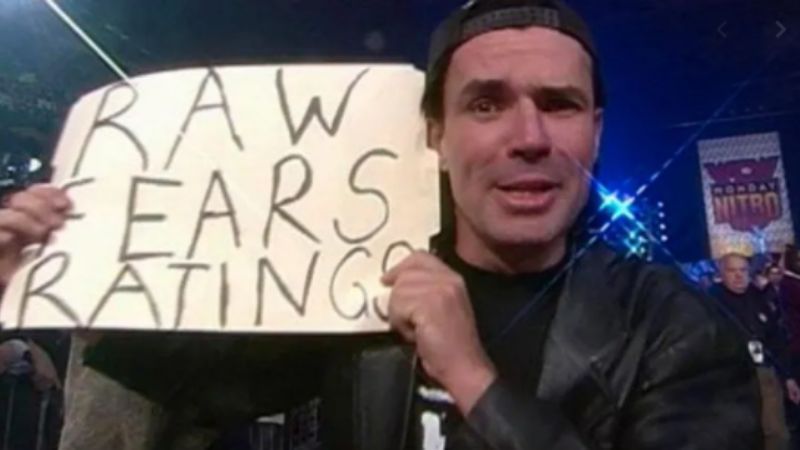 Eric Bischoff often mocked WWE on WCW programming