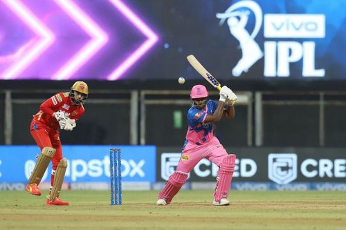 Sanju Samson in action for Rajasthan Royals