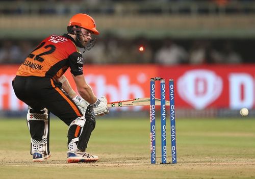 Kane Williamson in action for SRH.