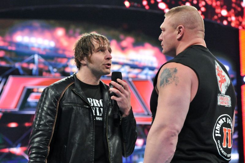 Backstage details of the match between Brock Lesnar and Jon Moxley revealed