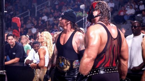 Undertaker and Kane in 2001