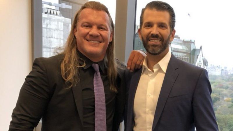 Chris Jericho and Donald Trump Jr.