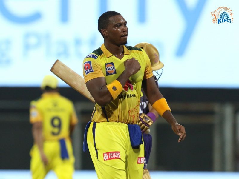The CSK quick impressed in his first appearance of IPL 2021 (Image courtesy: CSK)