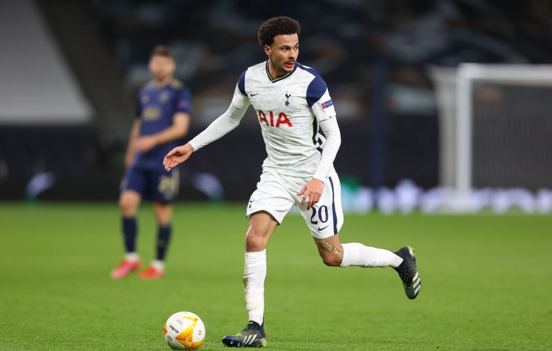 Dele Alli in action for Tottenham Hotspur