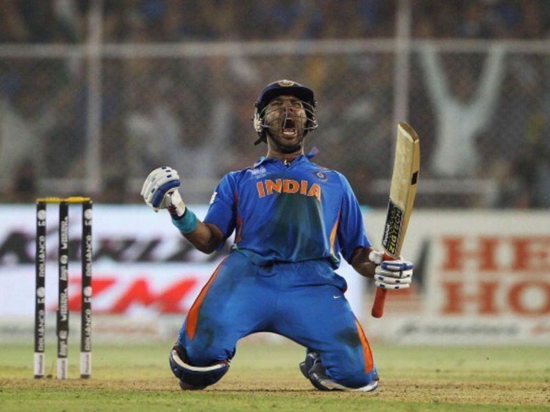 Yuvraj Singh led India to a splendid win against Australia in the 2011 World Cup quarter-final