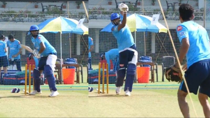 Ravichandran Ashwin played a fantastic shot in the Delhi Capitals&#039; training nets