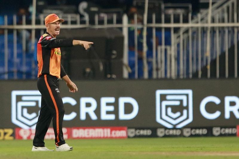 David Warner will captain the Sunrisers Hyderabad in IPL 2021 (Image courtesy; IPLT20.com)