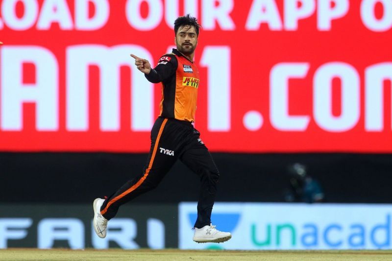 Rashid Khan sent AB de Villiers back to the pavilion for just 1 run.