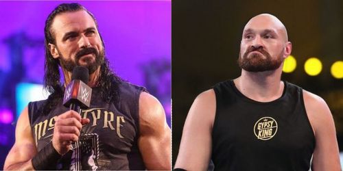 Drew McIntyre and Tyson Fury