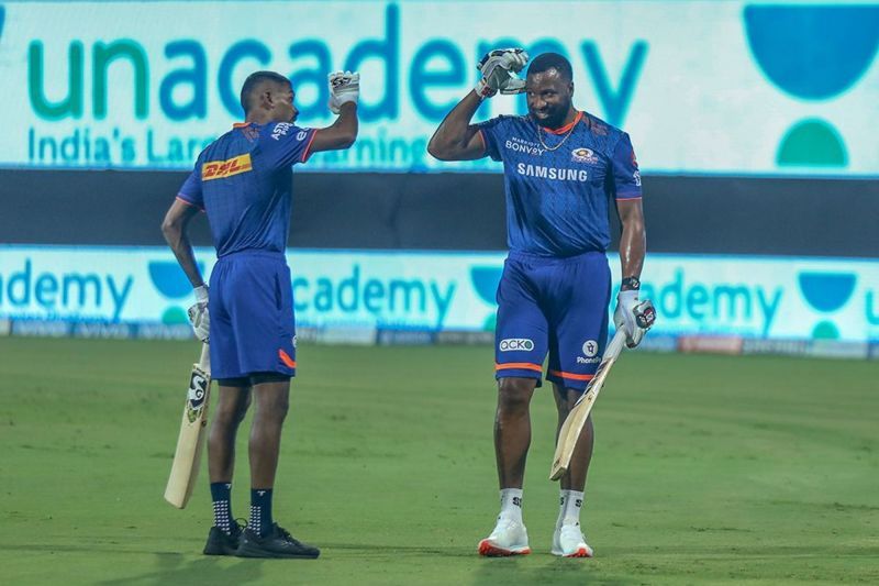 The finishers of the Mumbai Indians team have not fired all cylinders in IPL 2021 (Image courtesy: IPLT20.com)