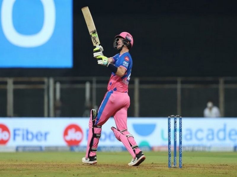 Chris Morris in action for RR. Credits: IPLT20,com