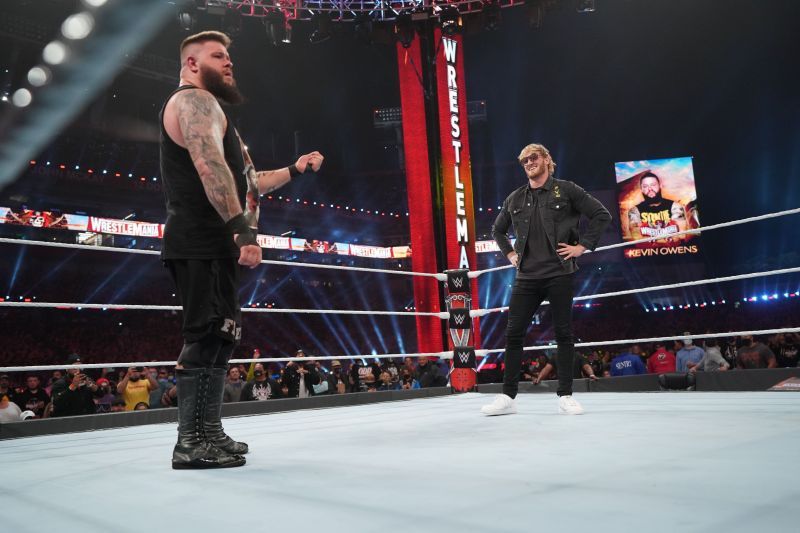 Logan Paul had a Stunning night at WWE WrestleMania 37