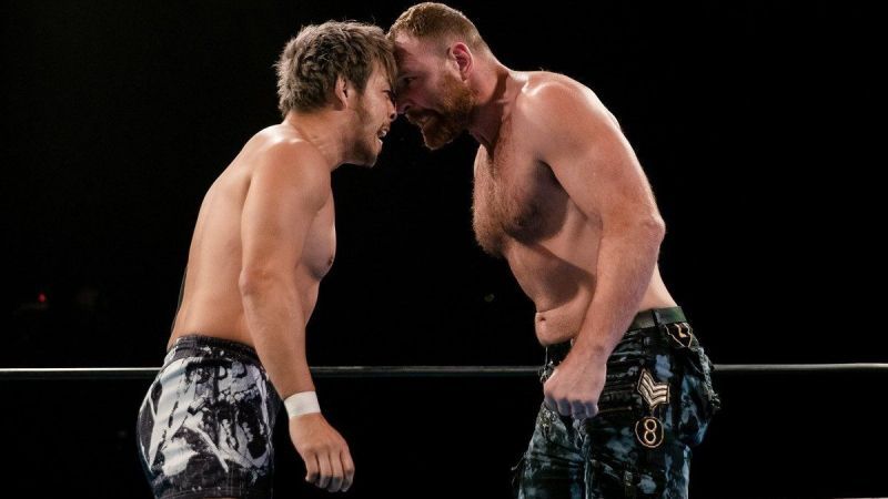 KENTA and Jon Moxley