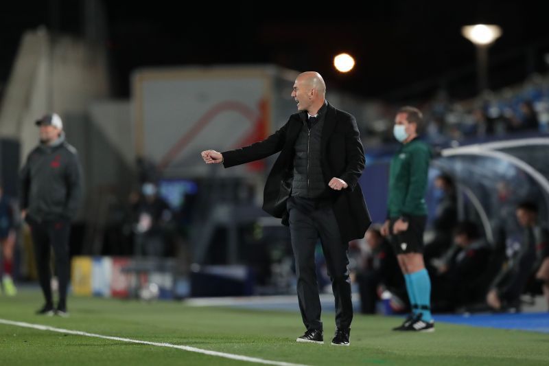 Zinedine Zidane was happy with his team's performance